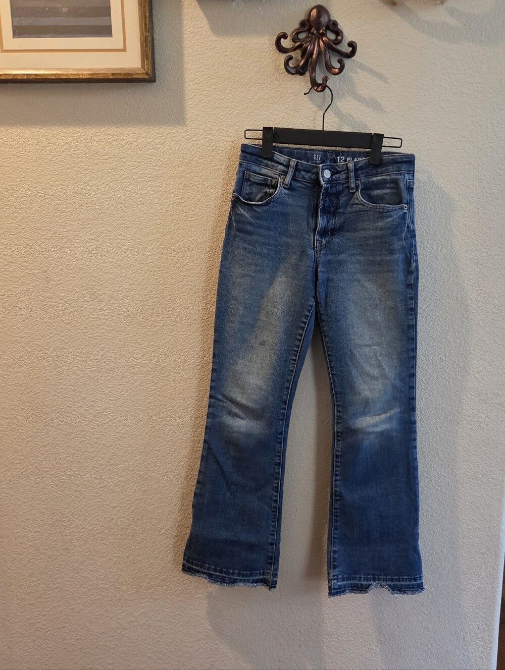 GAP, Kids Classic Flare Blue Jeans - Size 12
